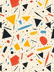 Abstract seamless pattern