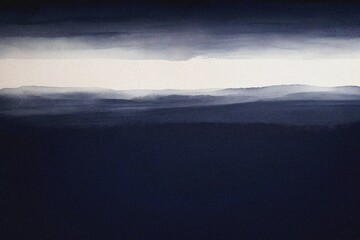 Fototapeta premium Navy grainy banner background noisy color gradient dark texture poster header cover backdrop design