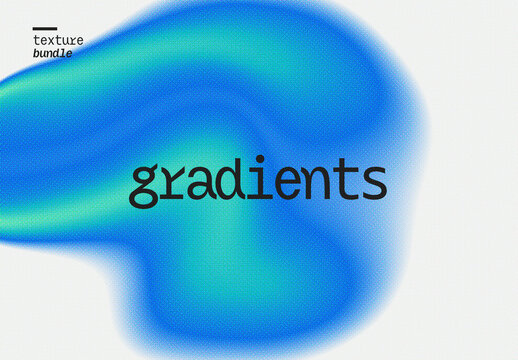 Blurry Irregular Gradient Shapes Texture Pack