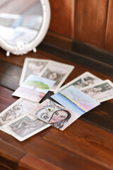 Mystical atmosphere, esoteric concept, tarot cards, Prediction concept