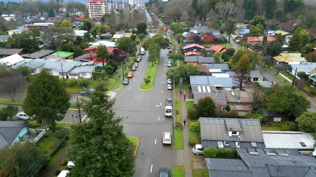 Charming Suburban Neighborhood in Valdivia, Chile