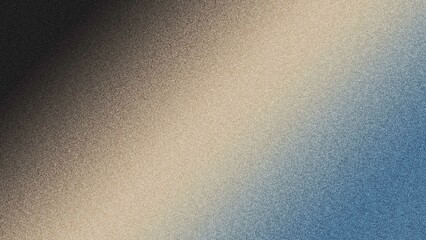 Stunning Blue, Cream, and Black Gradient Background with Gentle Noise Effect | Perfect for Designers and Creators Looking for a Unique, Modern Texture to Enhance Digital and Print Design Projects