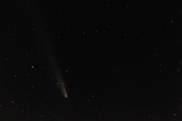 Comet Tsuchinshan-Atlas in the Early Night Sky