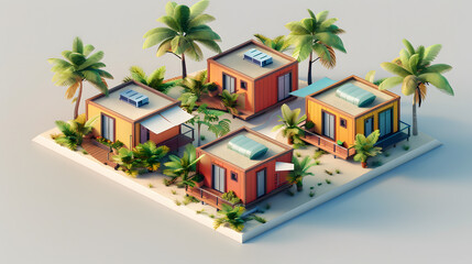 Self-Contained Housing Units design 3D