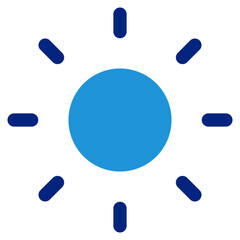 Brightness Icon Element For Design