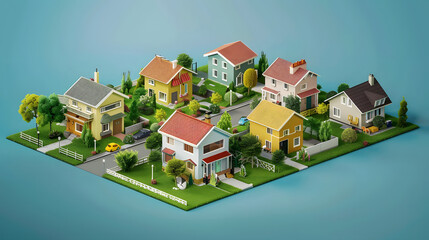 Single-Family Homes design 3D