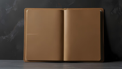 Menu Book on the Table