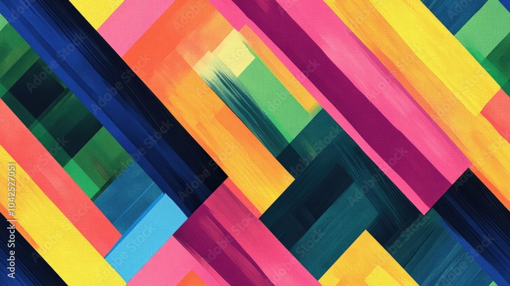 Poster abstract background texture colorful illustration intersecting striped pattern for artwork fabric ga