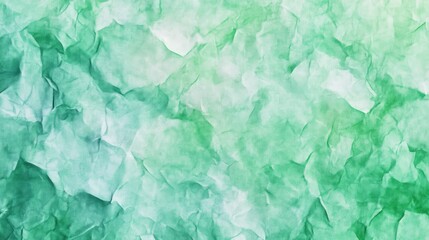 Obraz premium Green Mint Crumpled Canvas Texture Watercolor Tie Dye Pattern Modern Brush Strokes Vibrant Mint Color Palette Warm Tones for Artistic Fantasy Wallpaper
