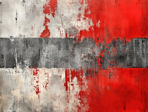 Loft style artwork featuring a red and gray grunge backdrop suitable for photo wallpapers murals and card designs