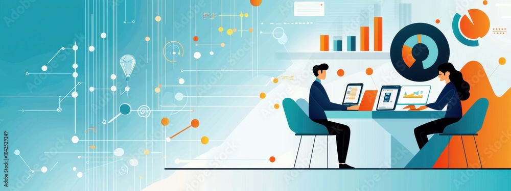 Poster data analytics tools for startup team collaboration