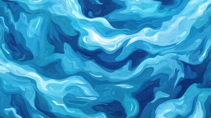 Obraz premium Abstract background texture featuring blue waves suitable for print painting or fashion design applications