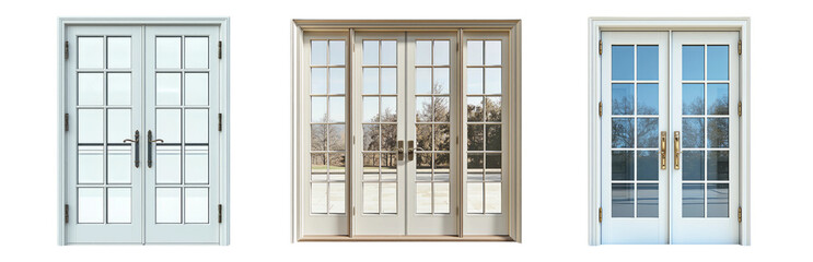PNG Elegant Door Designs for Modern Interiors isolated on transparent background