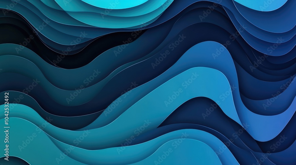 Aufkleber fluid transition background with blueboards subtle neon gradient wallpaper colorful hi tech design i