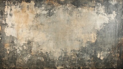 Obraz premium Grunge textured painting of an aged wall suitable for a natural backdrop
