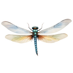 Exploring the Intricate Beauty of a Dragonfly A Close-Up Study of Nature's Delicate Masterpiece