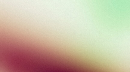 Abstract smooth color gradient grainy texture with green magenta colors backdrop design, light pastel noisy gradient, cover, header, poster, banner