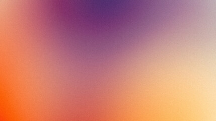 Abstract smooth color gradient grainy texture with magenta purple orange colors backdrop design, light pastel noisy gradient, cover, header, poster, banner