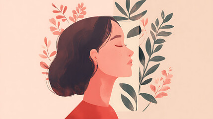 The importance of mental health care tips for taking care of yourself  illustration