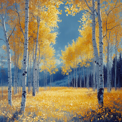 autumn in the forest