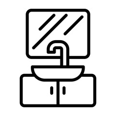 Bathroom Vanity Icon