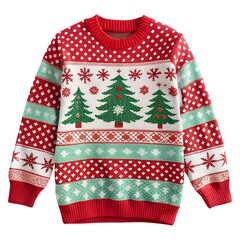 christmas sweaters isolated 