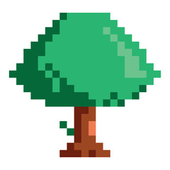 video game items pixelated plant