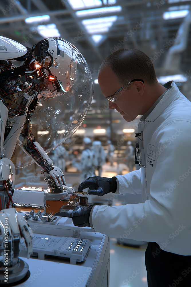 Poster collaboration between human and robot in advanced manufacturing settings a glimpse into the future o