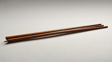 Chopsticks wooden chopsticks on white background