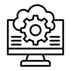 Cloud Computing Icon