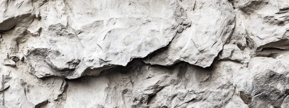 Poster textured gray rock surface with rough edges and natural patterns.