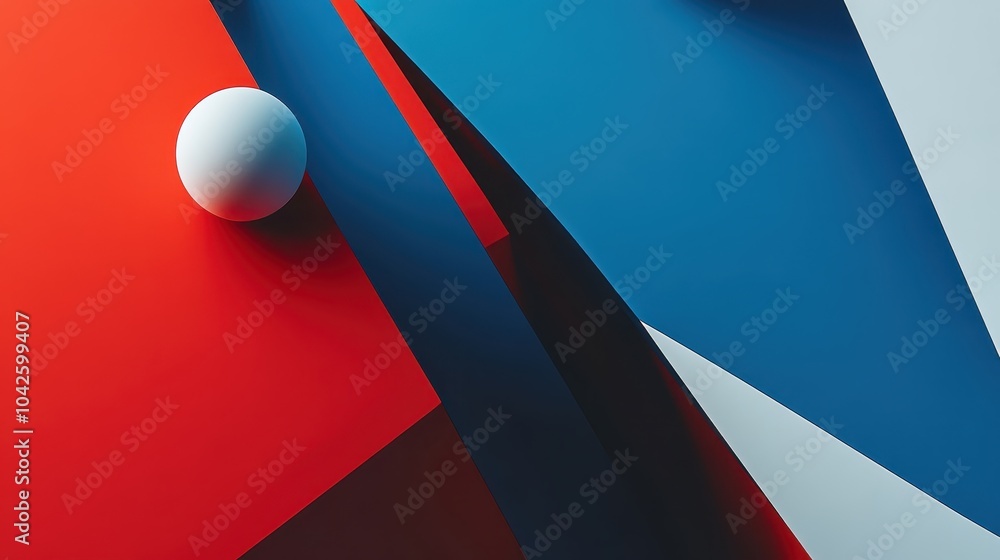 Poster clean and minimal graphic design with sleek lines
