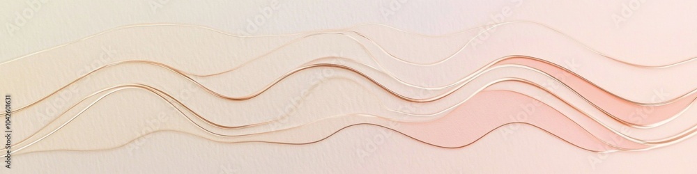 Poster y2k-inspired chrome metallic abstract background with soft wavy textures