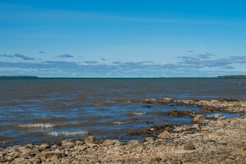 Lake huron in fall