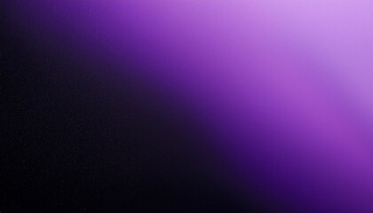 captivating abstract background showcasing a smooth blend of black and purple gradients, accented by a subtle grain texture, symbolizing depth, mystery, and creativity