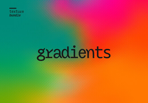 Summer Vibrant Colours Gradient Texture Pack