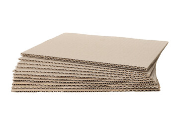 PNG, Cardboard, recycle concept, isolated on white background