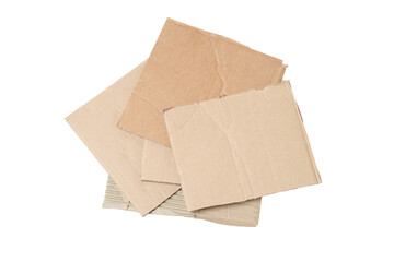PNG, Cardboard, recycle concept, isolated on white background