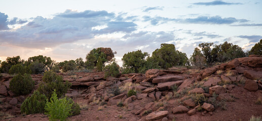 Rocky Mountain scenery Utah
