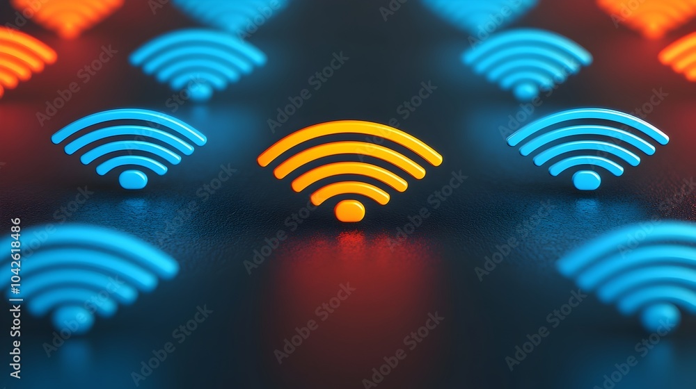 Poster wireless security protocols powering digital connectivity in a clean space