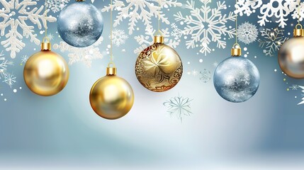 New Year decoration on the background - a festive and vibrant sight. This image showcases beautiful New Year decorations against an appealing background, bringing a sense of celebration and hope.