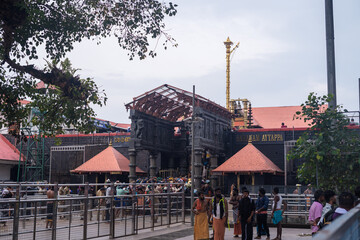 Shabarimala,Kerala,India 18 may 2024 :Sabarimala Lord ayyappa temple Kerala 