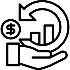 Investment Return Icon