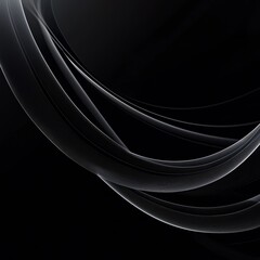 Obraz premium Exploring the Beauty of Abstract Dark Wave Forms