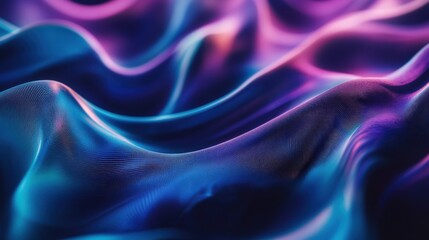 Obraz premium Abstract wavy blue and pink fabric texture