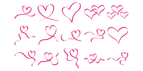 Hand Drawn Heart Love