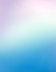 Obraz premium Serene pastel sky gradient: Soft lilac blends into tranquil blue, creating a calming, dreamy atmosphere. Perfect for backgrounds.