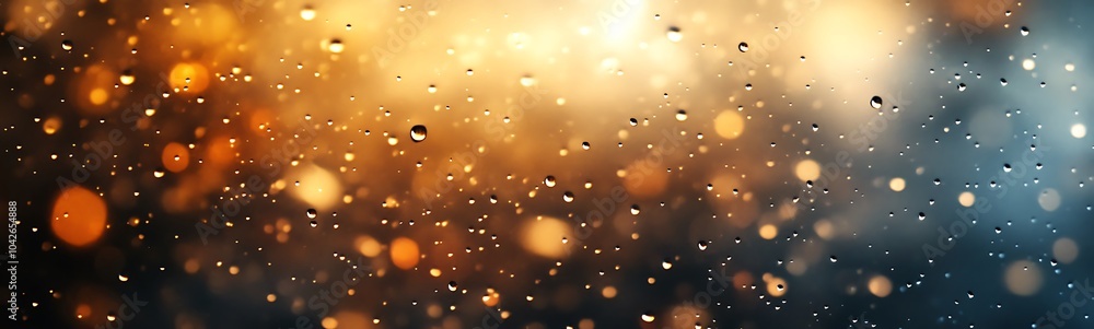 Leinwandbilder description a mesmerizing blend of shimmering particles against a soft gradient background, creating