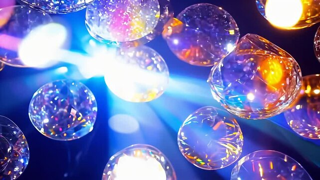 collection six different sparkly colorful light wipes each featuring leak style perfect seamless transitions all shot native 4K resolution bright shiny effects created using crystals cut