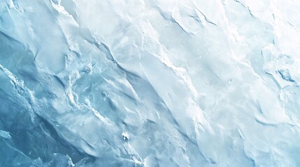 Obraz premium A serene close-up of textured ice, showcasing shades of blue and white. Perfect for nature themes, cooling concepts, or winter aesthetics.